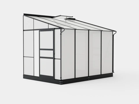 Теплица Ida 5200 Poly Black 3D Модель