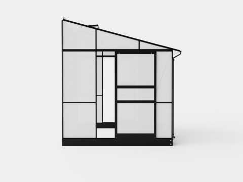 Greenhouse Ida 5200 Poly Black 3D Model