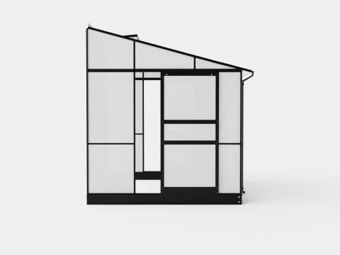 Greenhouse Ida 5200 Poly Black 3D Model