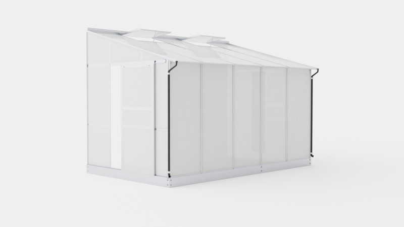 Greenhouse Ida 6500 Glass ALU 3Dモデル .c4d .max .obj .3ds .fbx .stl .blend 
