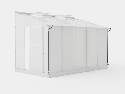 Greenhouse Ida 6500 Glass ALU Modelo 3D