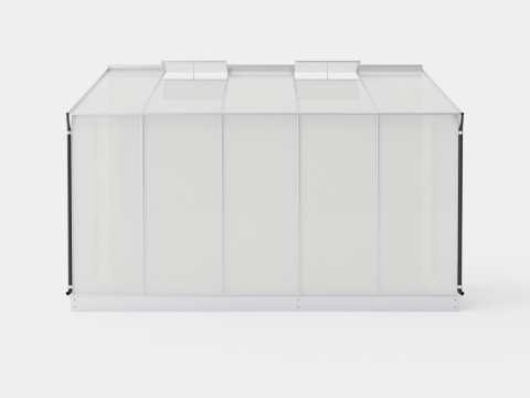 Greenhouse Ida 6500 Glass ALU 3Dモデル