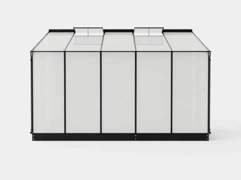 Greenhouse Ida 6500 Poly Black 3D Model