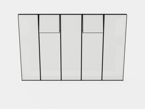 Greenhouse Ida 6500 Poly Black 3Dモデル