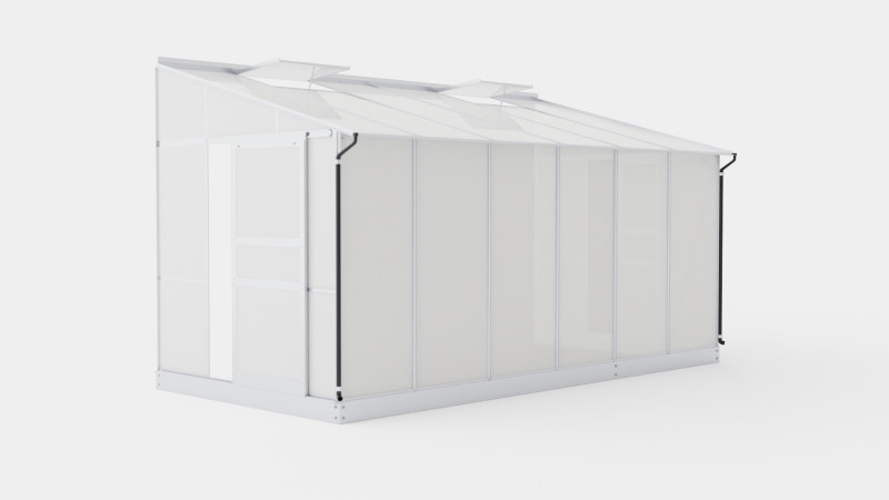 Greenhouse Ida 7800 Glass ALU Modelo 3D .c4d .max .obj .3ds .fbx .stl .blend 