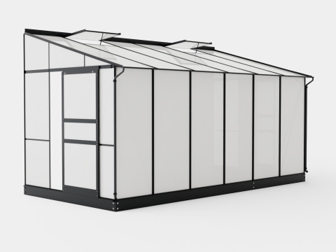 Greenhouse Ida 7800 Poly Black 3D Model
