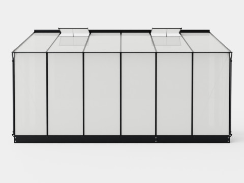 Greenhouse Ida 7800 Poly Black 3D Model