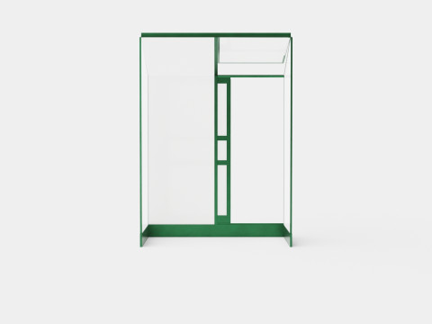 Greenhouse Ida 900 Poly Green 3D मॉडल