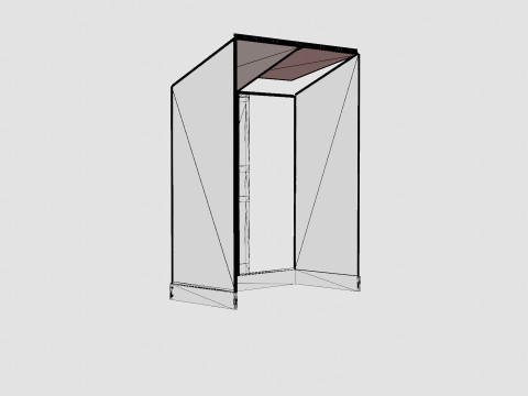 Greenhouse Ida 900 Poly Green 3D मॉडल