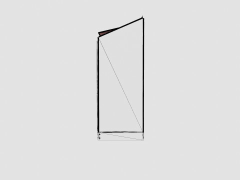 Greenhouse Ida 900 Poly Green 3D मॉडल