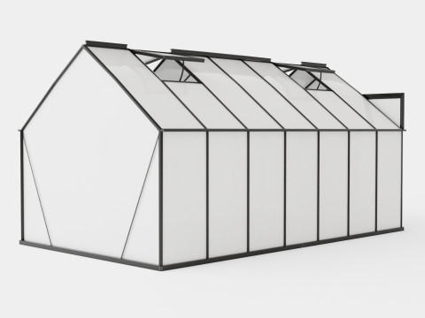 Greenhouse Mars 11500 Glass Black Modello 3D
