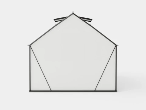 Greenhouse Mars 11500 Glass Black 3D Model