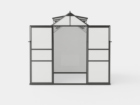 Greenhouse Mars 8300 Glass Black Modèle 3D