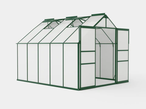 温室火星 8300 玻璃绿 3D 模型