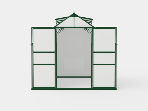 Greenhouse Mars 8300 Glass Green Modèle 3D