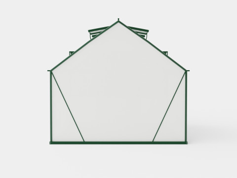 Greenhouse Mars 8300 Glass Green Modèle 3D