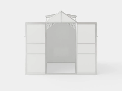 Greenhouse Mars 9900 Glass ALU 3D Model