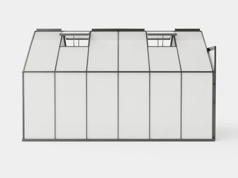 Greenhouse Mars 9900 Glass Black 3D Model