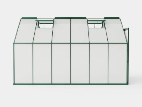 Greenhouse Mars 9900 Glass Green 3D Model