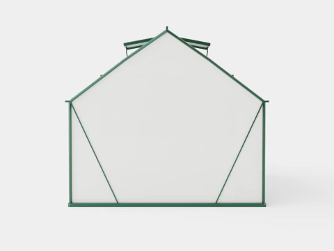 Greenhouse Mars 9900 Glass Green 3D Model