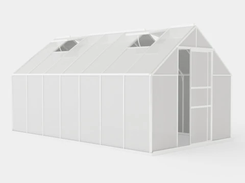 Estufa Merkur 11500 Vidro ALU Modelo 3D