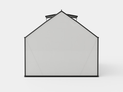 Greenhouse Merkur 11500 Glass Black 3D Model