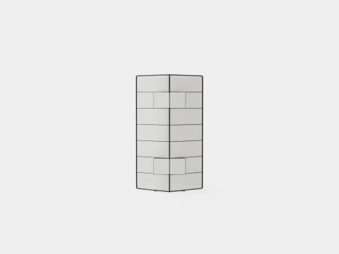 Serre Merkur 11500 Verre Noir Modèle 3D