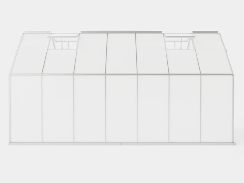 Greenhouse Merkur 11500 Poly ALU Model 3D