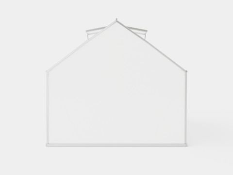 Greenhouse Merkur 11500 Poly ALU Model 3D