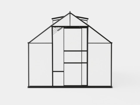 Greenhouse Merkur 11500 Poly Black Modello 3D