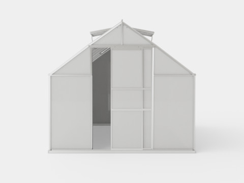 Greenhouse Merkur 11500 Poly ALU Modèle 3D