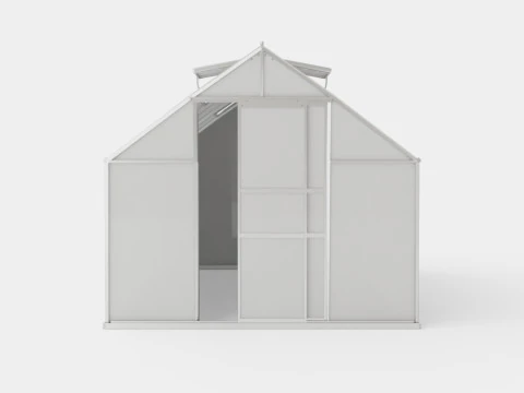Greenhouse Merkur 11500 Poly ALU 3D Model
