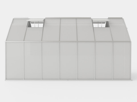 Greenhouse Merkur 11500 Poly ALU Modèle 3D