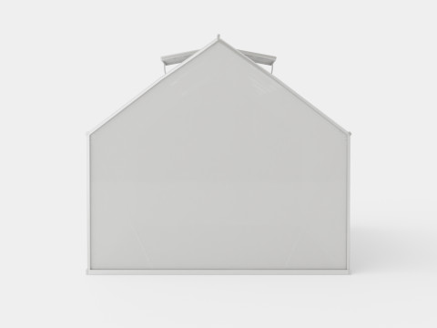 Greenhouse Merkur 11500 Poly ALU Modèle 3D