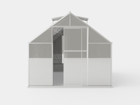 Greenhouse Merkur 6700 Glass ALU 3D Model