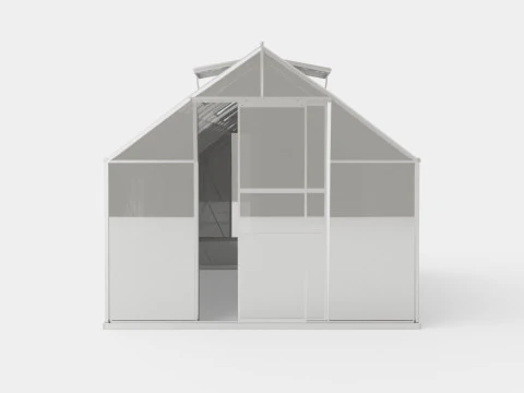 Greenhouse Merkur 6700 Glass ALU 3D Model