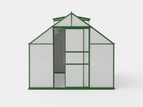 Greenhouse Merkur 6700 Glass Green 3Dモデル
