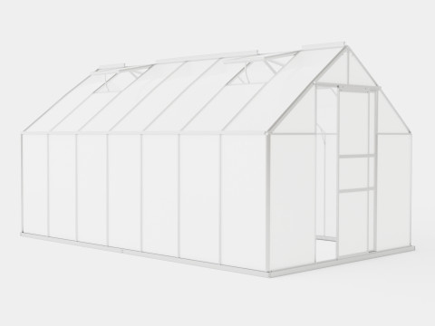 Greenhouse Merkur 6700 Poly ALU 3D Model