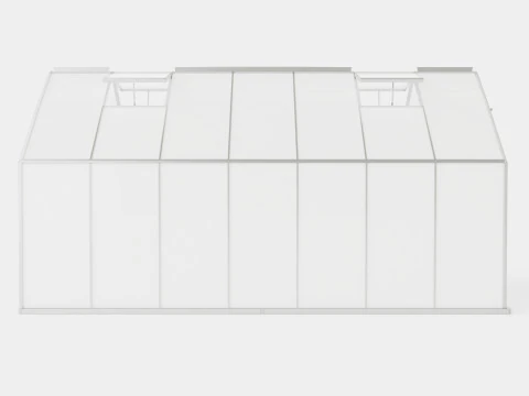 Greenhouse Merkur 6700 Poly ALU 3D Model