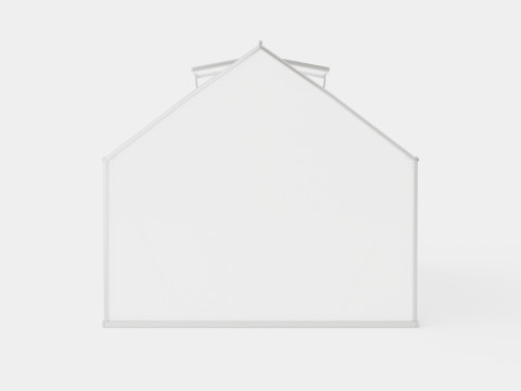 Greenhouse Merkur 6700 Poly ALU 3D Model