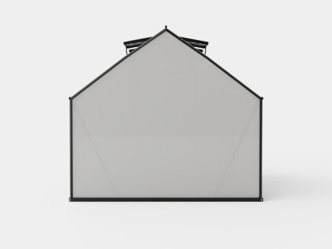 Greenhouse Merkur 8300 Glass Black 3D 모델