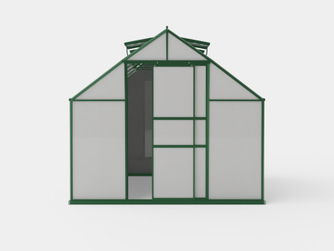 Greenhouse Merkur 8300 Glass Green Modèle 3D
