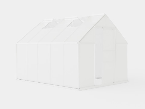 Greenhouse Merkur 8300 Poly ALU 3D Model