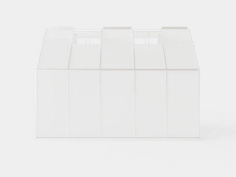 Greenhouse Merkur 8300 Poly ALU 3D 模型