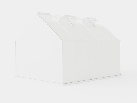 Greenhouse Merkur 8300 Poly ALU 3D 模型