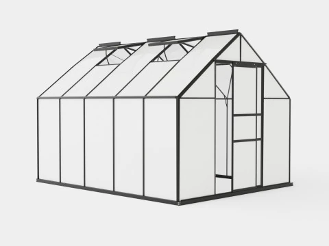 Estufa Merkur 8300 Poli Preto Modelo 3D