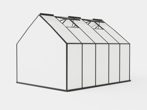 Greenhouse Merkur 8300 Poly Black Modelo 3D