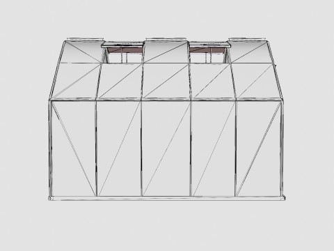 Greenhouse Merkur 8300 Poly Black Modelo 3D