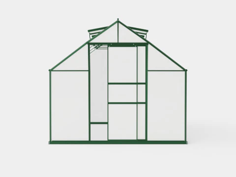Greenhouse Merkur 8300 Poly Green 3D Model