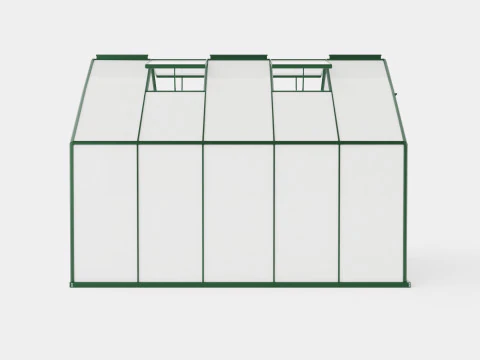 Greenhouse Merkur 8300 Poly Green 3D Model